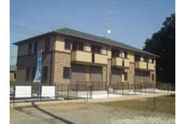 行田市桜町のアパートの外観