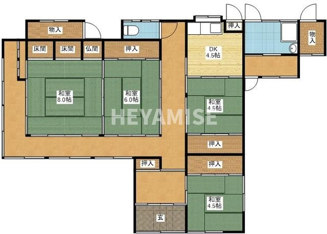 間取り：242001936062