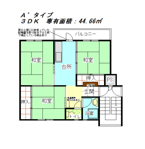 公社賃貸SMALIO 下田部のイメージ