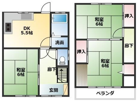 間取り：227104400598