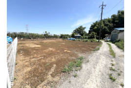 四街道市長岡土地の外観