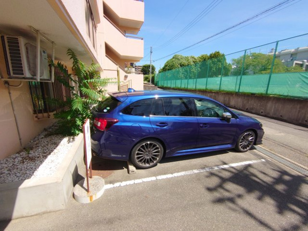 ロイヤルコート上池田のエントランス