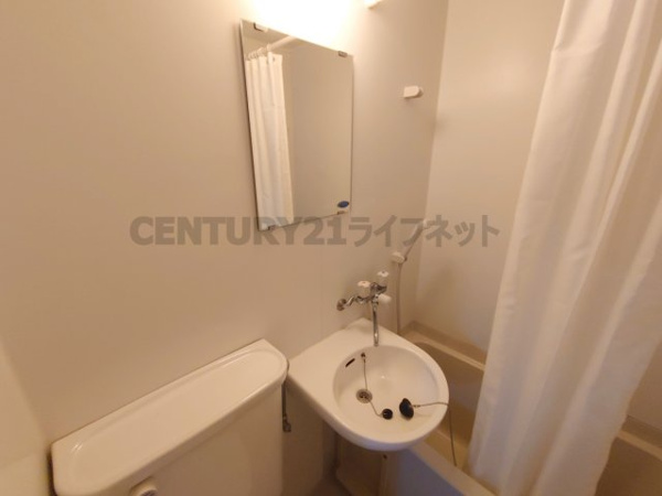 ロイヤルコート上池田の洗面所