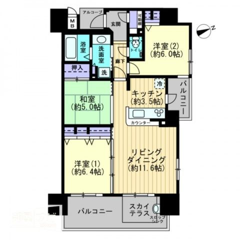 ロイヤルガーデン県庁前第2のイメージ