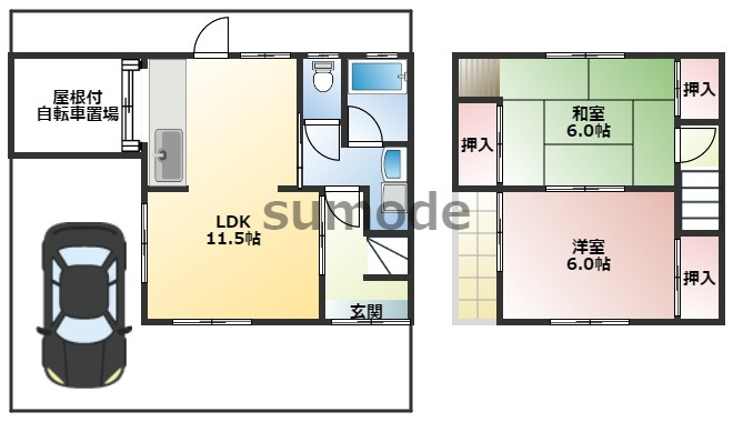 間取り：227078315412