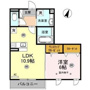 アンジュール Ｃの間取り