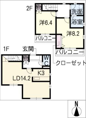 間取り：223039935786