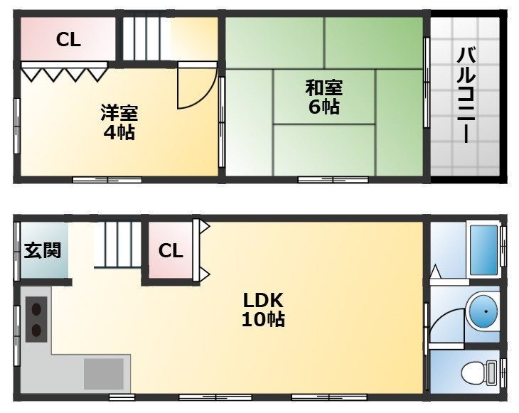 間取り：227103975852