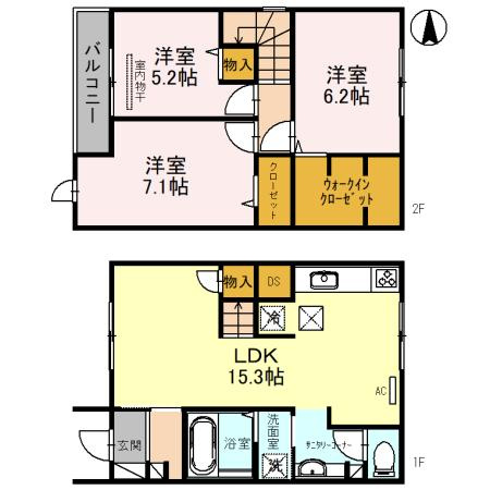 間取り：227101341605