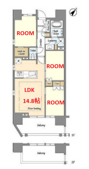 間取り：214074254338