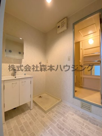 グリーンゲイブルスの洗面所