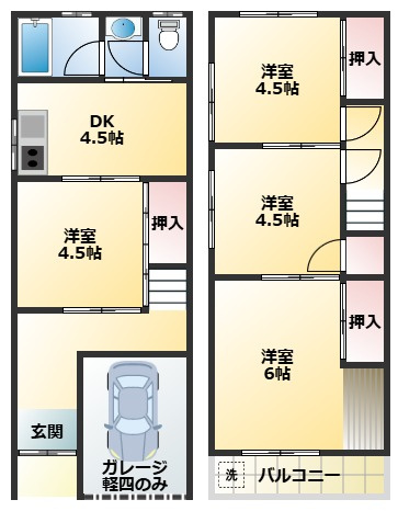 間取り：227103041830
