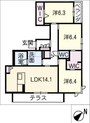 間取り：223038398037