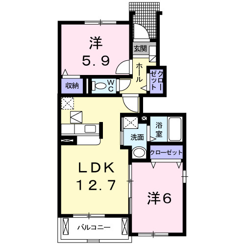 間取り：223040324984