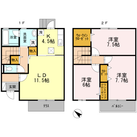 間取り：227102786933