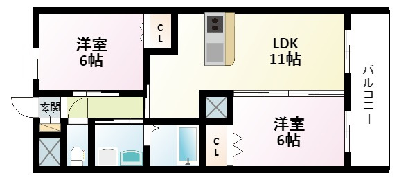 間取り：227103369591