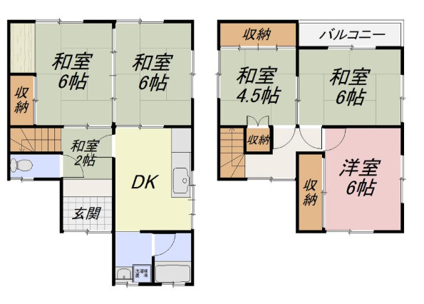 間取り：227102136280
