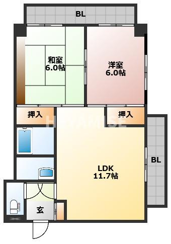 間取り：242001945179