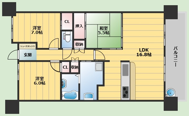 間取り：227103258908