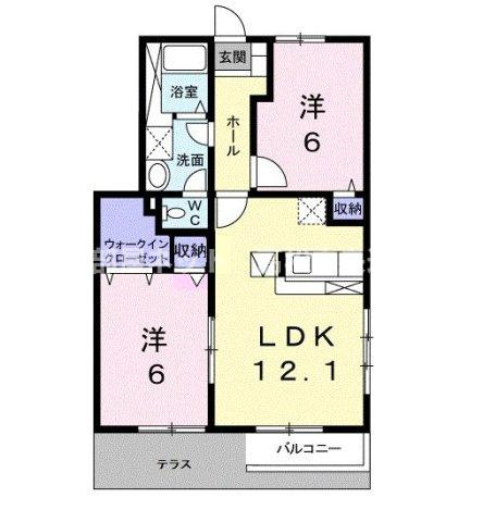 エルピーダＭ　Ｄ棟のイメージ