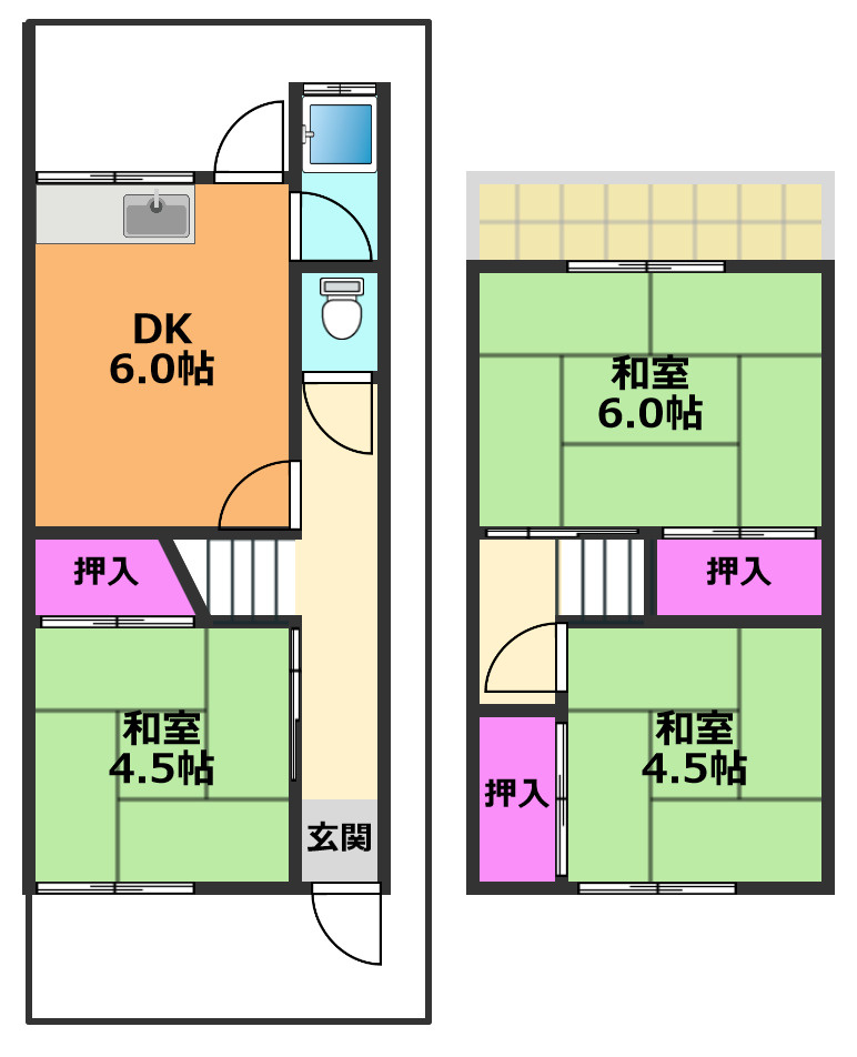 間取り：227053843905