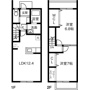 Ｍａｉｓｏｎｅｔｔｅｐａｒｋ 森西Ｃの間取り