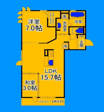間取り：227104310408