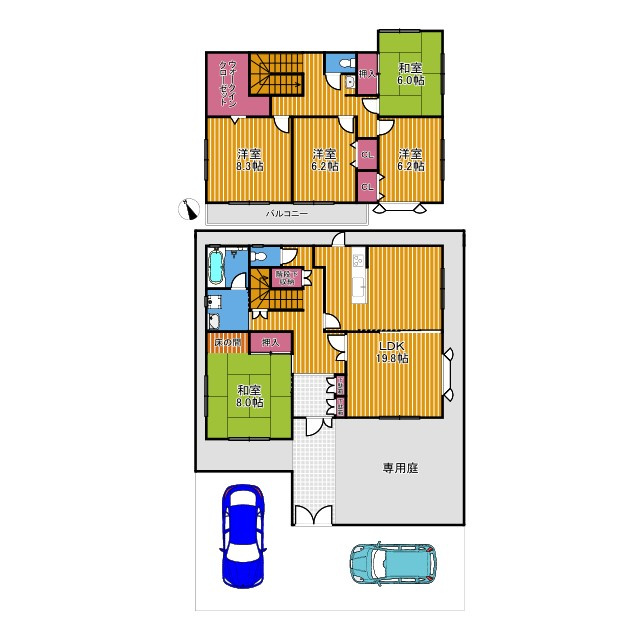 間取り：227098192836