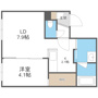 LINK　N19(リンクN19)の間取り