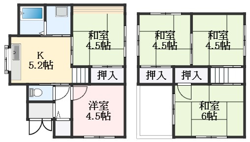 間取り：227091467928