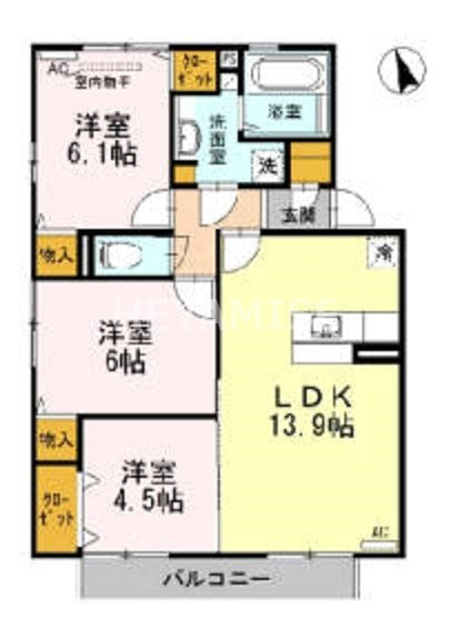 間取り：242001915611