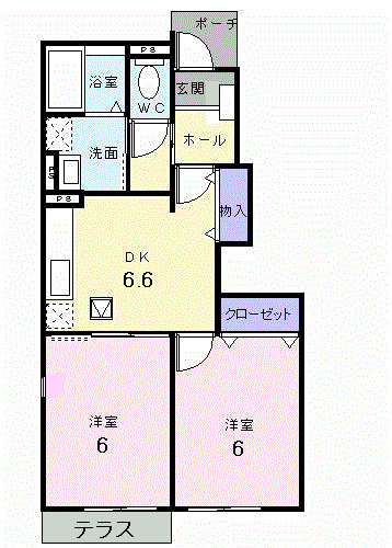 久留米市城島町楢津&nbsp;2階建&nbsp;築22年のイメージ