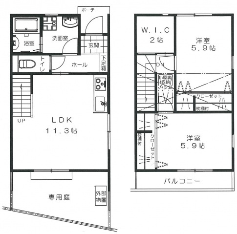 間取り：234040484385