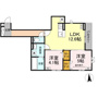 Ｄ－ＲＯＯＭ荒井1丁目の間取り