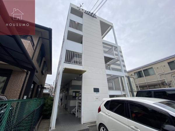 平野市町マンションの外観