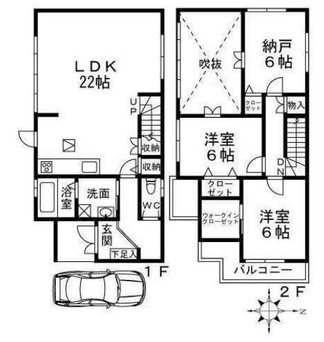 間取り：227104040012