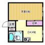 コーポ松井の間取り