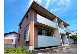 静岡市駿河区寺田のアパートの外観