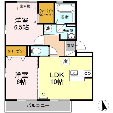 ランロード　B棟のイメージ