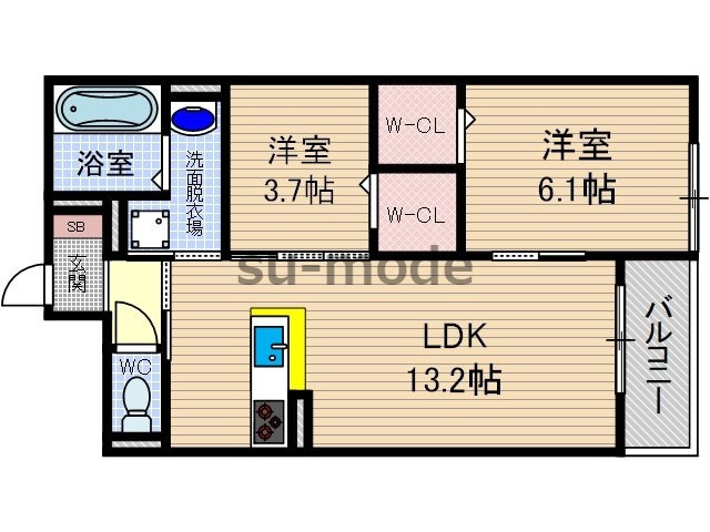 間取り：227104036290