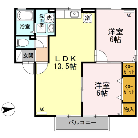 メゾンシャルム木太　A棟のイメージ