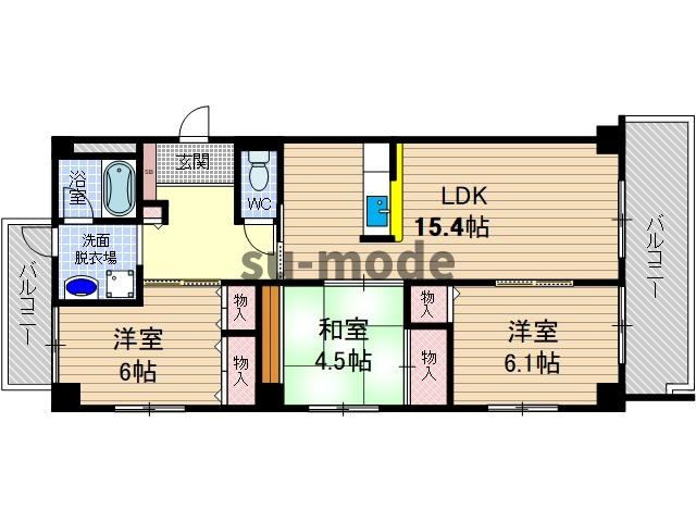 間取り：227101283610