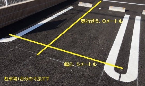 【ベル ソーレ メゾンの駐車場】