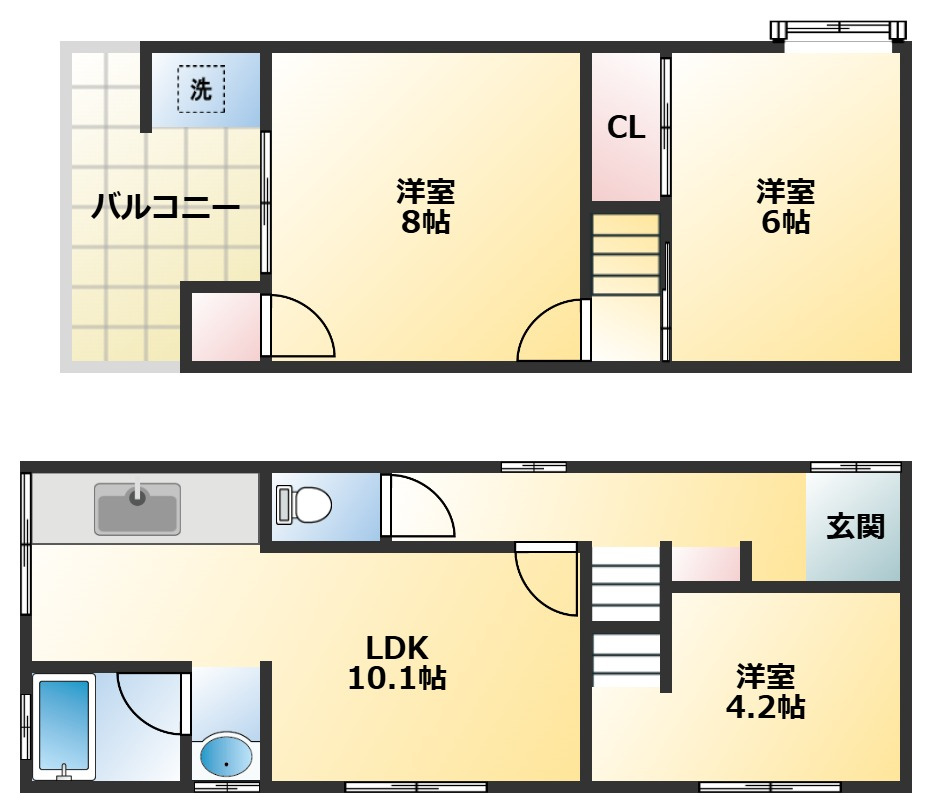 間取り：227104318040