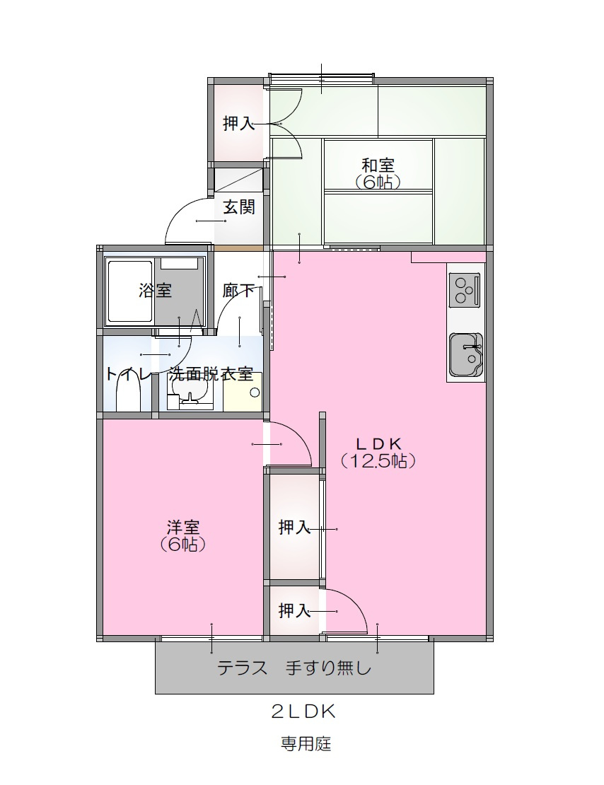 瀬戸ハイツA棟のイメージ