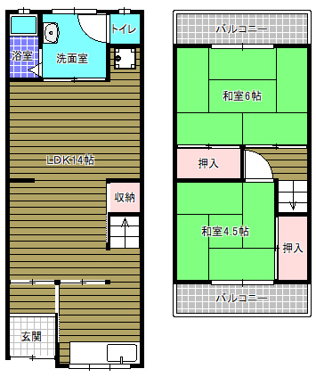 間取り：227103641527