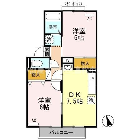チェリータウン川東 A棟のイメージ