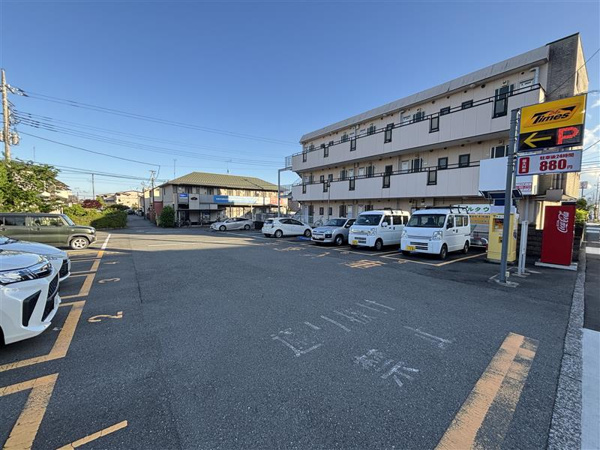 【八王子市中野町 貸地の駐車場】