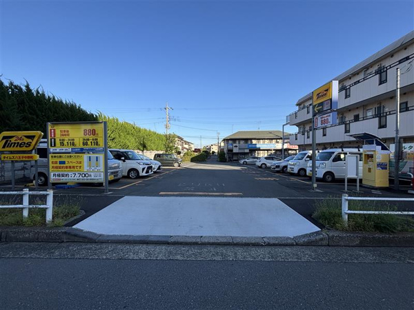 【八王子市中野町 貸地の駐車場】