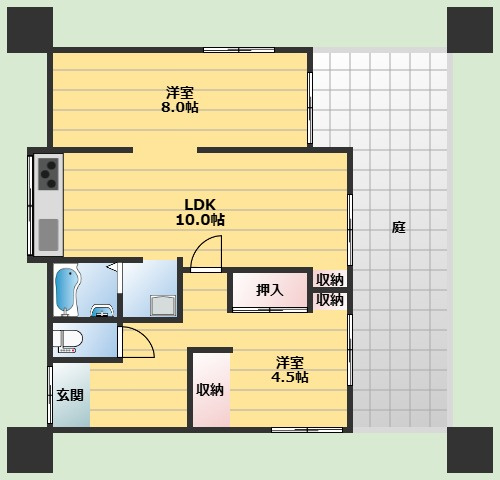 間取り：227100403906